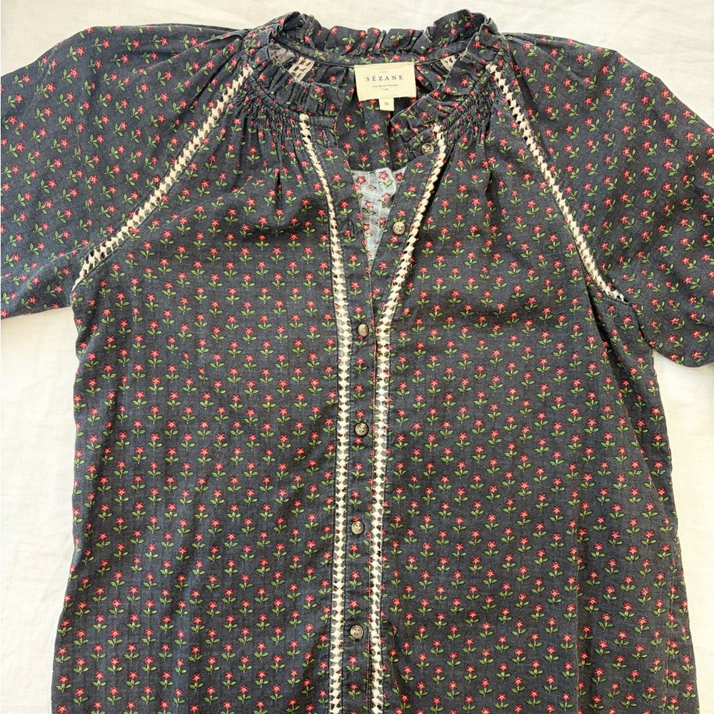 Sesame Beatriz Blouse Size 36 - Picture 2 of 5